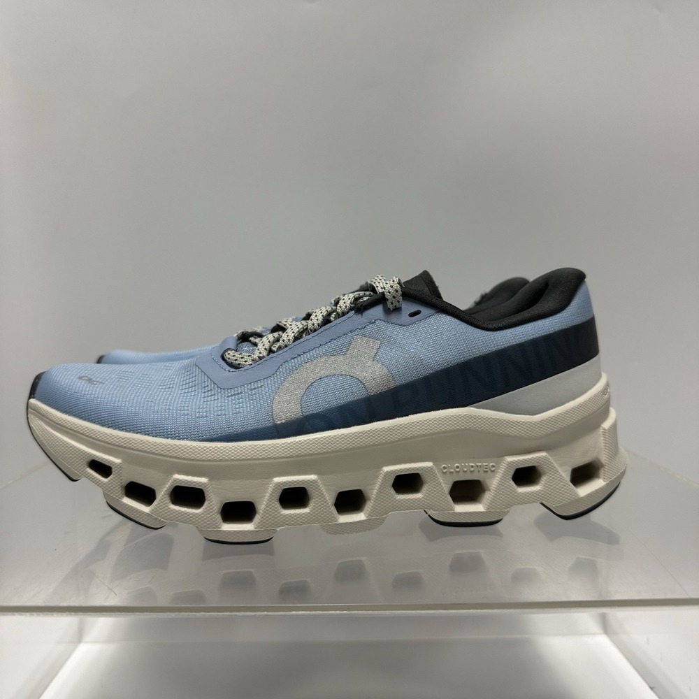 Brand New On Running Cloudmonster Blue Cerulean Ice 3WF30484909 Women's Size 6